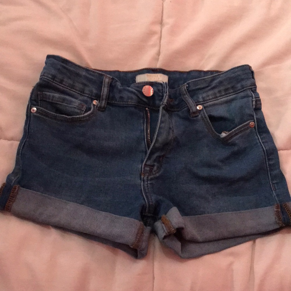 F21 Girls Short Blue Shorts